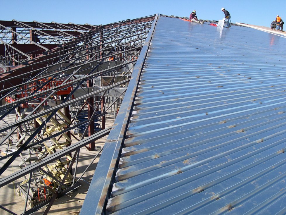 Loadmaster engineered roof deck system installation